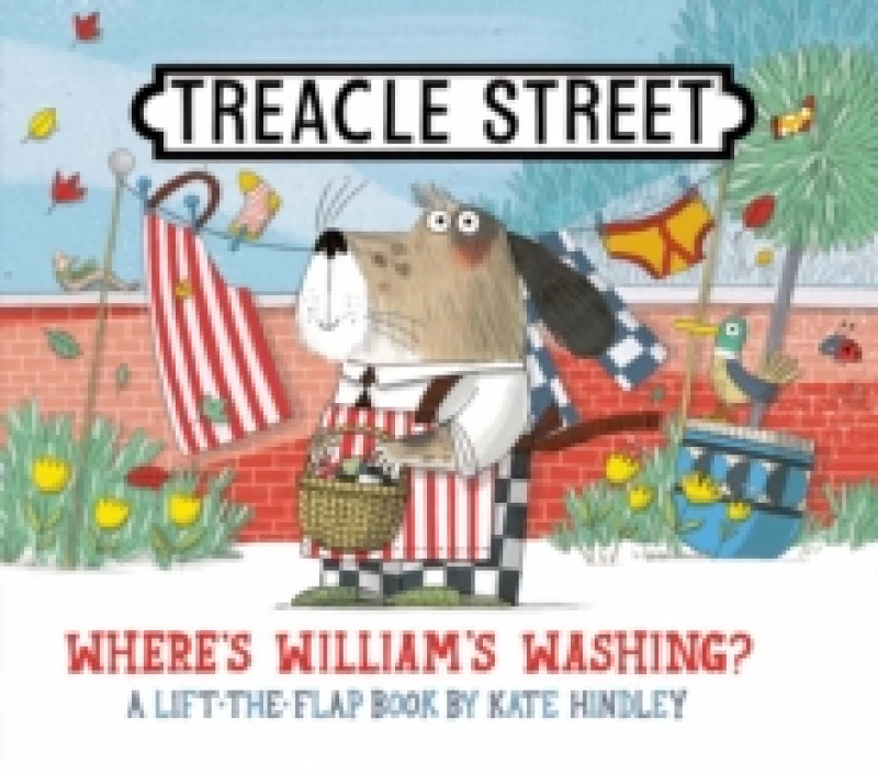Image of Kate Hindley Where's William's Washing? Book Multi unisex