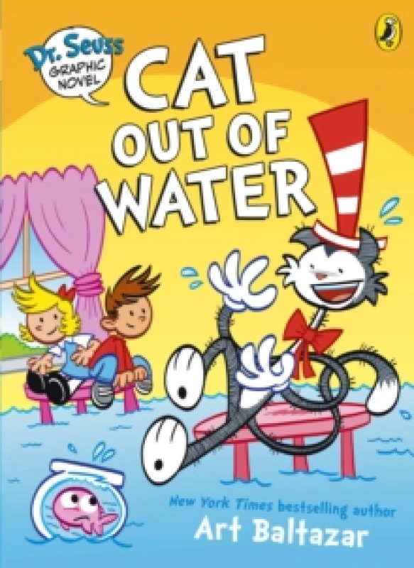 Image of Dr. Seuss Graphic Novel: Cat Out of Water : A Cat in the Hat Story Paperback / softback