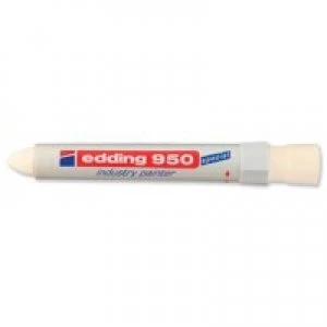 Image of Edding 950 Industry Paint Marker White PK10