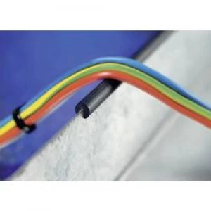 Image of HellermannTyton 800 00200 PS1 PVC BK 75M EdgeGuard Edge Protector Black