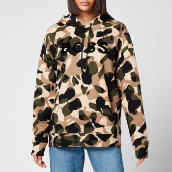 Image of Hugo Boss Etisha Pullover Hoodie Open Miscellaneous Size S Women