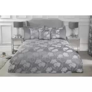Image of Emma Barclay Blossom Duvet Set Single Bed Silver
