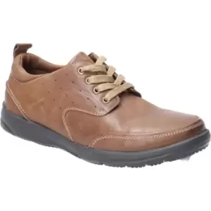 Image of Hush Puppies Mens Apollo Breathable Lace Up Leather Shoes UK Size 8 (EU 42, US 9)
