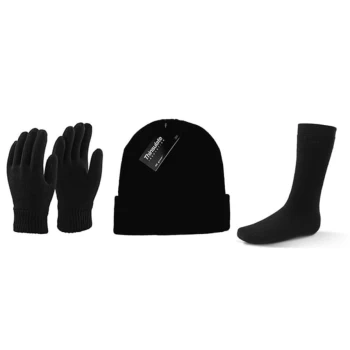 Image of Thinsulate Socks Hat & Gloves
