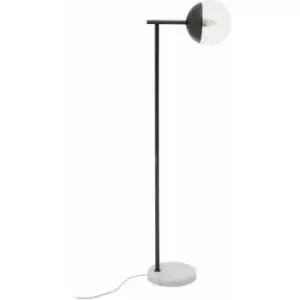 Image of Premier Housewares - Revive Black Finish Floor Lamp
