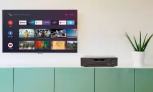 Image of Aiwa AMU 120BT Stereo Amplifier, White