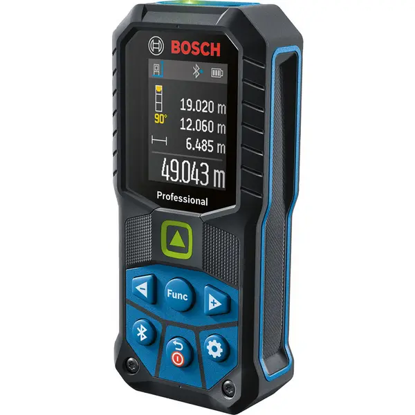 Image of Bosch GLM 50-27 CG Laser Distance Measure 50m in Green Rubber