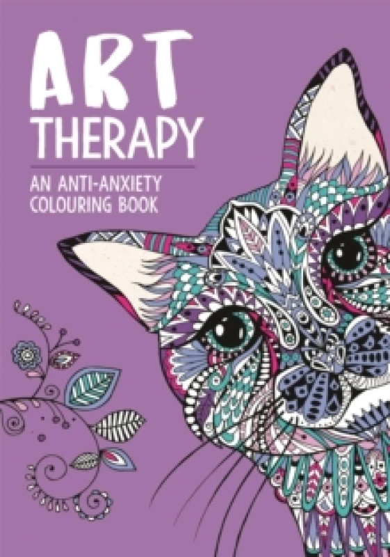 Image of Art Therapy: An Anti-Anxiety Colouring Book Paperback / softback