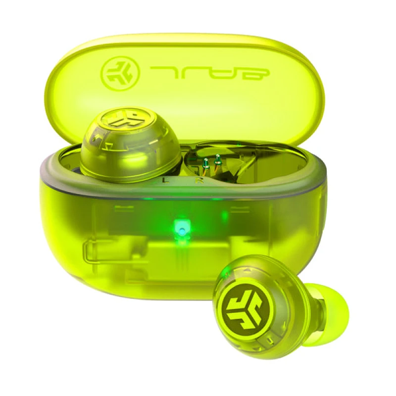 Image of JLAB JLab Go Pop ANC Headset True Wireless Stereo (TWS) In-ear Calls/Music Bluetooth Teal Transparent IEUEBGOANCRTRAGRN124