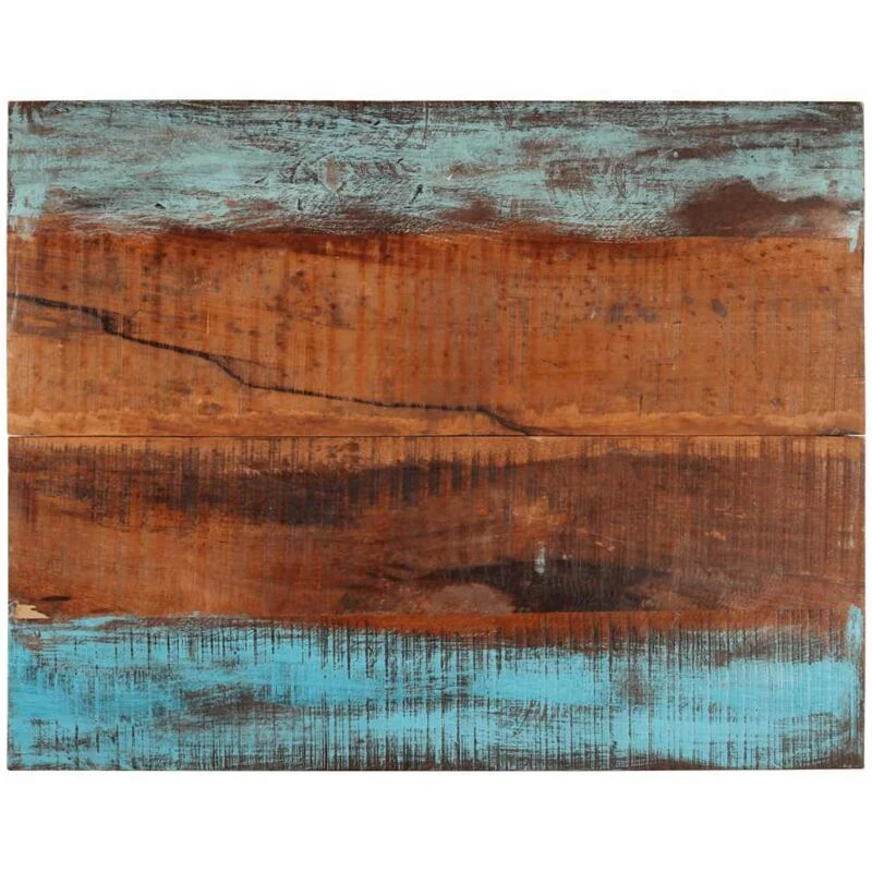 Image of VIDAXL Rectangular Table Top 70x90cm 25-27mm Solid Reclaimed Wood Vidaxl 8719883794099