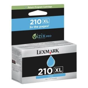 Image of Lexmark 210XL Black Ink Cartridge