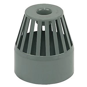Image of FloPlast SP302G Soil Pipe Vent Terminal - Grey 110mm