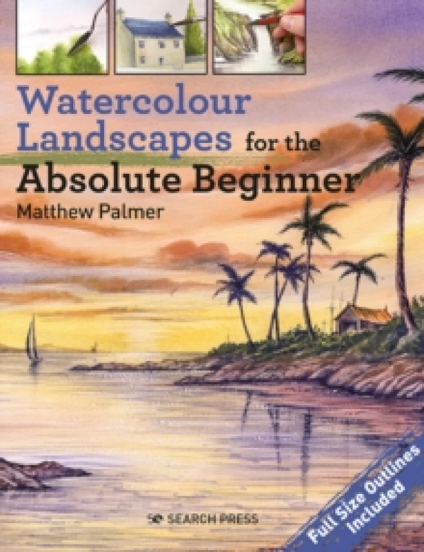 Image of Watercolour Landscapes for the Absolute Beginner Paperback / softback