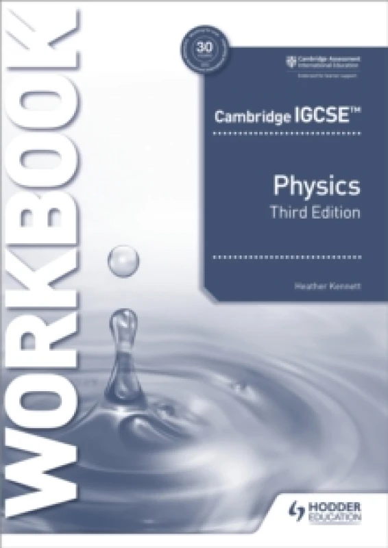Image of Heather Kennett Cambridge IGCSE Physics Workbook 3rd Edition Book Multi unisex