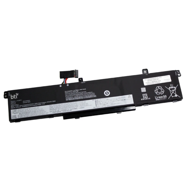Image of BTI BTI L19C6P71 compatible 92Wh 6-cell battery for THINKPAD P15 G1 L19C6P71-BTI