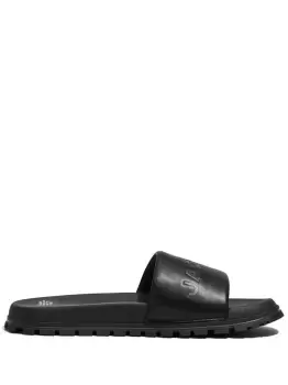 Image of Marc Jacobs WOMEN The Slide Black