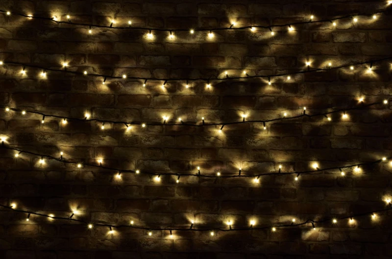Image of Lyyt Lyyt 180 LED 18m Heavy Duty LED String Lights [Linkable] - Warm White 155.406UK