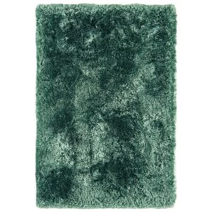 Image of Asiatic Plush Shaggy Rug - 140 x 200cm - Petrol