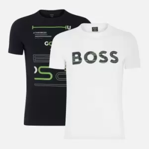 Image of BOSS Athleisure Mens 2-Pack T-Shirts - Multi - L