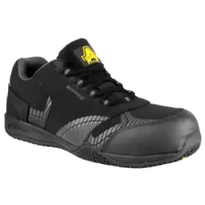 Image of Amblers Safety FS29C Mens Safety Trainers (6.5 UK) (Black)