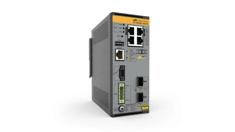 Image of Allied Telesis Allied Telesis AT-IE220-6GHX-80 Managed L2 Gigabit Ethernet (10/100/1000) Power over Ethernet (PoE) Grey 990-007874-80