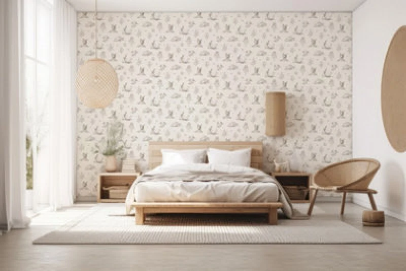 Image of ARTHOUSE Arthouse - Country Walk Natural Wallpaper Naturistic Insects Floral Feature Wall WL-924409