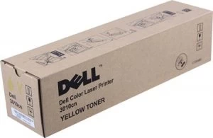 Image of Dell 59310156 WH006 Yellow Laser Toner Ink Cartridge