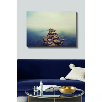 Image of Kanvas Tablo (70 x 100) - 189 Multicolor Decorative Canvas Painting