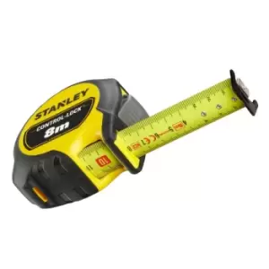 Image of STA037232 8m Metric Control Grip Trade Tape Measure Magnetic STHT37232-0 - Stanley