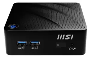 Image of MSI Cubi N JSL Mini Desktop PC, Intel Celeron N4500 1.1GHz, 4GB RAM, 128GB SSD, No-DVD, WIFI, Bluetooth, Windows 11 Pro, 2Yr