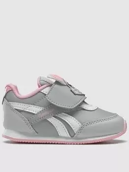 Image of Reebok Infant Girls Royal Classic Jogger 2.0 Kc, Light Grey, Size 6