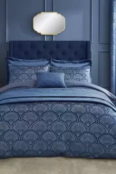 Image of 'Art Deco Pearl' Duvet Set