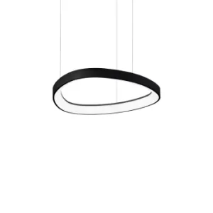 Image of Gemini LED Decorative Integrated Pendant Light Black, 3000K