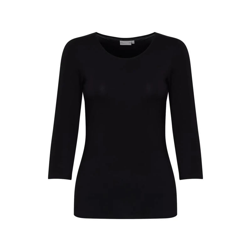 Image of fransa Womens T-Shirt fransa Kiksen 2 Noir Female S