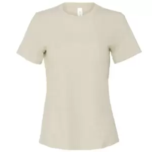 Image of Bella + Canvas Womens/Ladies Heather Relaxed Fit T-Shirt (L) (Natural)