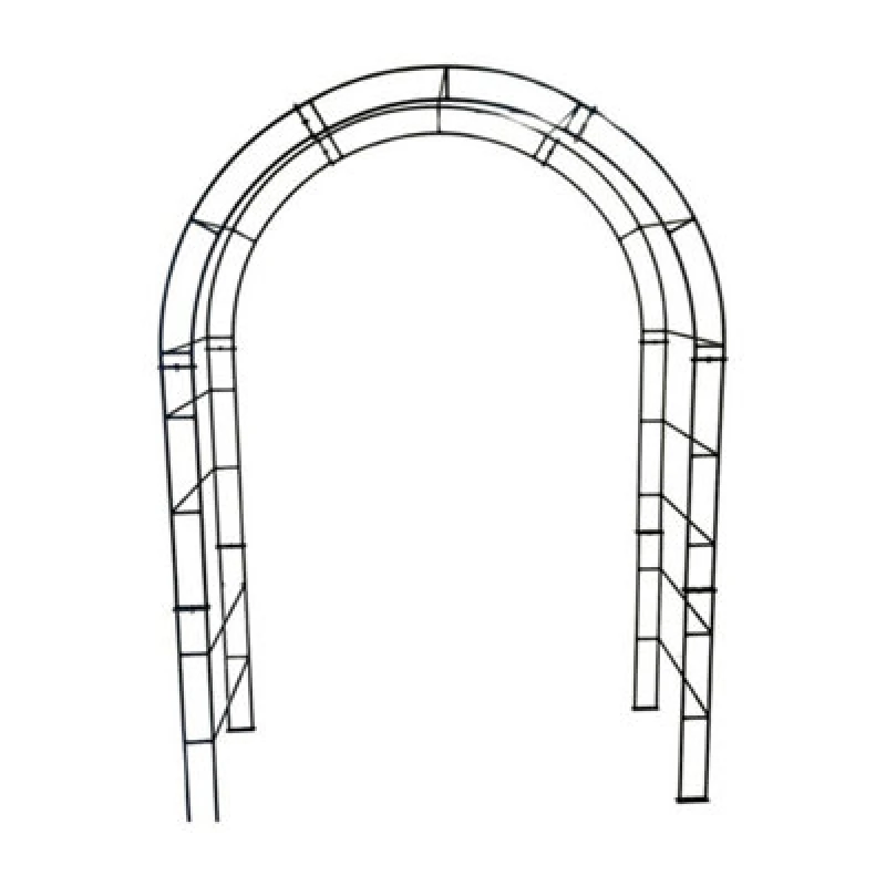Image of Poppy Forge Paris Arch (Including Ground Spikes) - L175 X W53 X H242 Cm