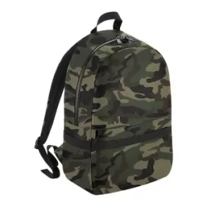 Image of Bagbase Adults Unisex Modulr 20 Litre Backpack (One Size) (Jungle Camo)