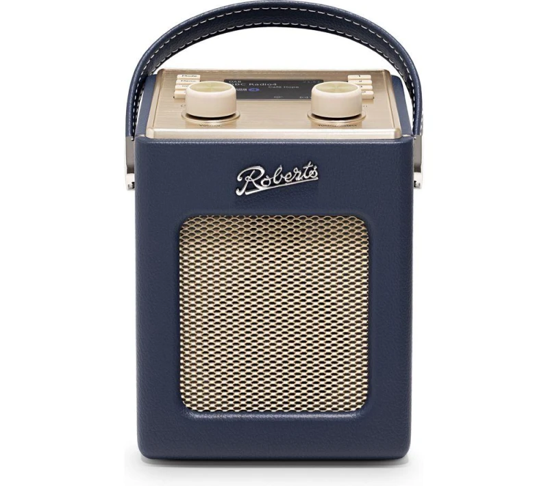 Image of ROBERTS Revival Mini2 Portable DAB Bluetooth Radio - Midnight Blue 5038301313722