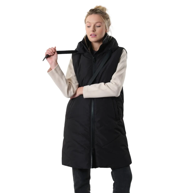 Image of Deeluxe Sleeveless jacket For Her Deeluxe Anina Noir Female L