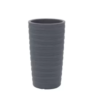 Image of Tramontina Greek Grego 65cm Graphite Planter Graphite (Grey)
