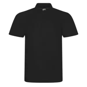 Image of PRO RTX Mens Pro Pique Polo Shirt (M) (Black)