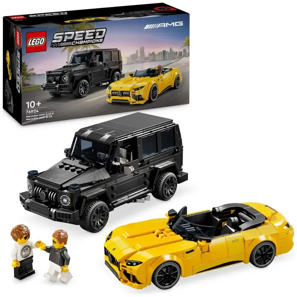 Image of LEGO LEGO Speed Champions Mercedes-AMG G 63 & SL 63 76924