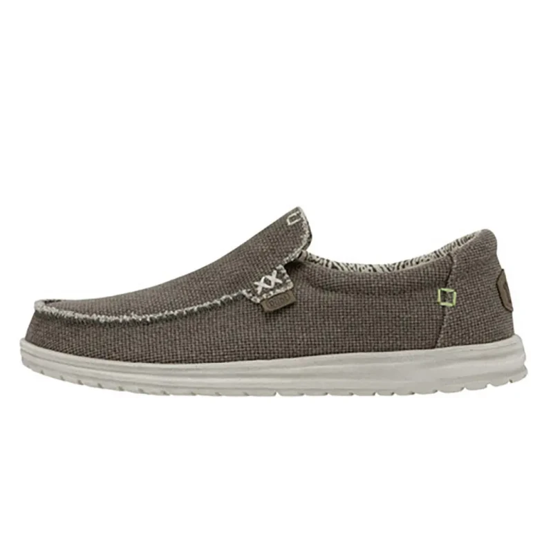 Image of Hey Dude Shoes Hey Dude Mika Braided Gris Unisex 41