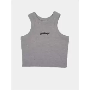Image of Skinny Dip Skinny Feelings Vest Womens - Grey