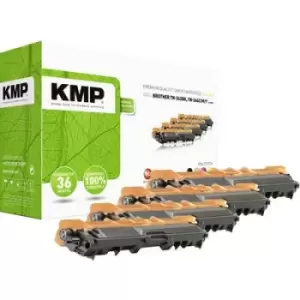 Image of KMP Toner replaced Brother Brother TN242BK, Brother TN246C, Brother TN246M, Brother TN246Y Compatible Set CMYK B-T58V 1248,3005