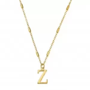 Image of Gold Iconic Initial Z Necklace GNCC4041Z