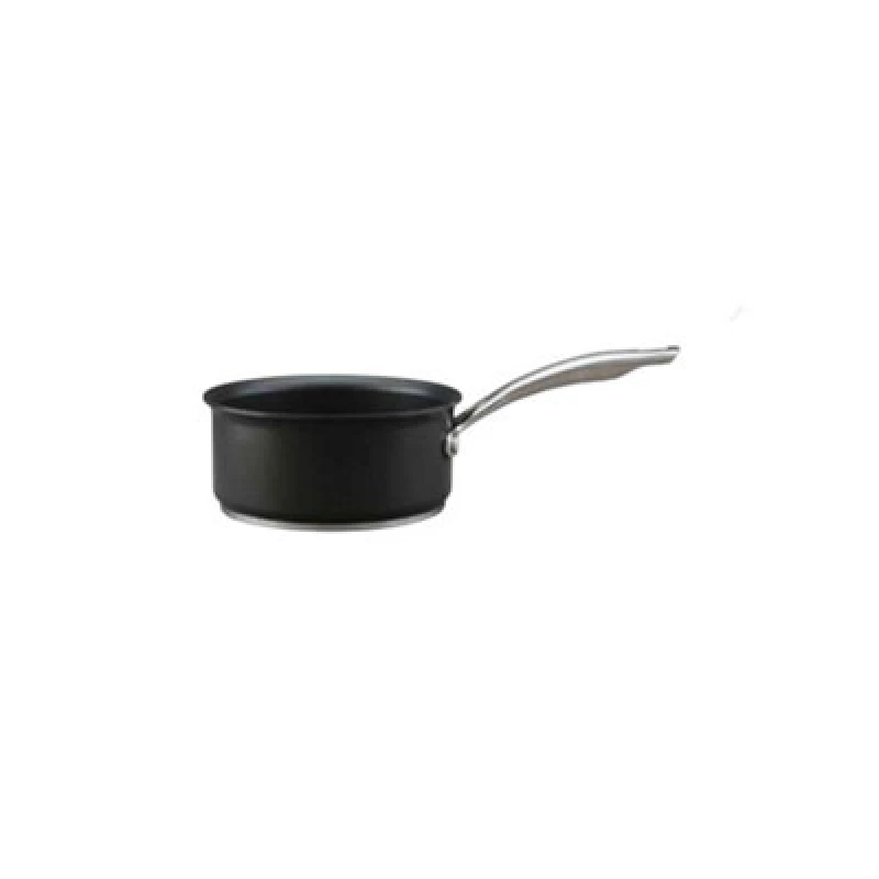 Image of Circulon Black 'Excellence' Non Stick Hard Anodised Aluminium Milk Pan - 16cm Black