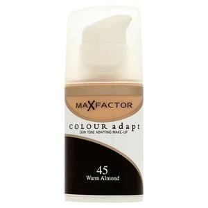 Image of Max Factor Colour Adapt Foundation Warm Almond 45 Nude