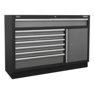 Image of Modular 7 Drawer Floor Cabinet 1360mm