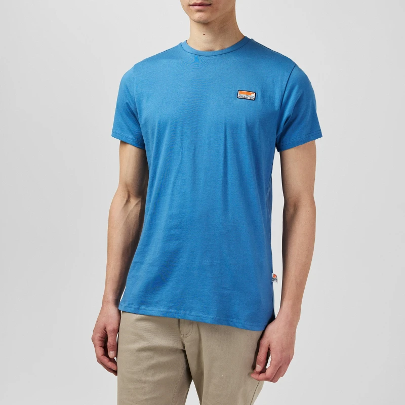 Image of SoulCal Crew T-Shirt - Blue Blue S